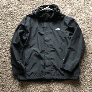 The North Face rain jacket